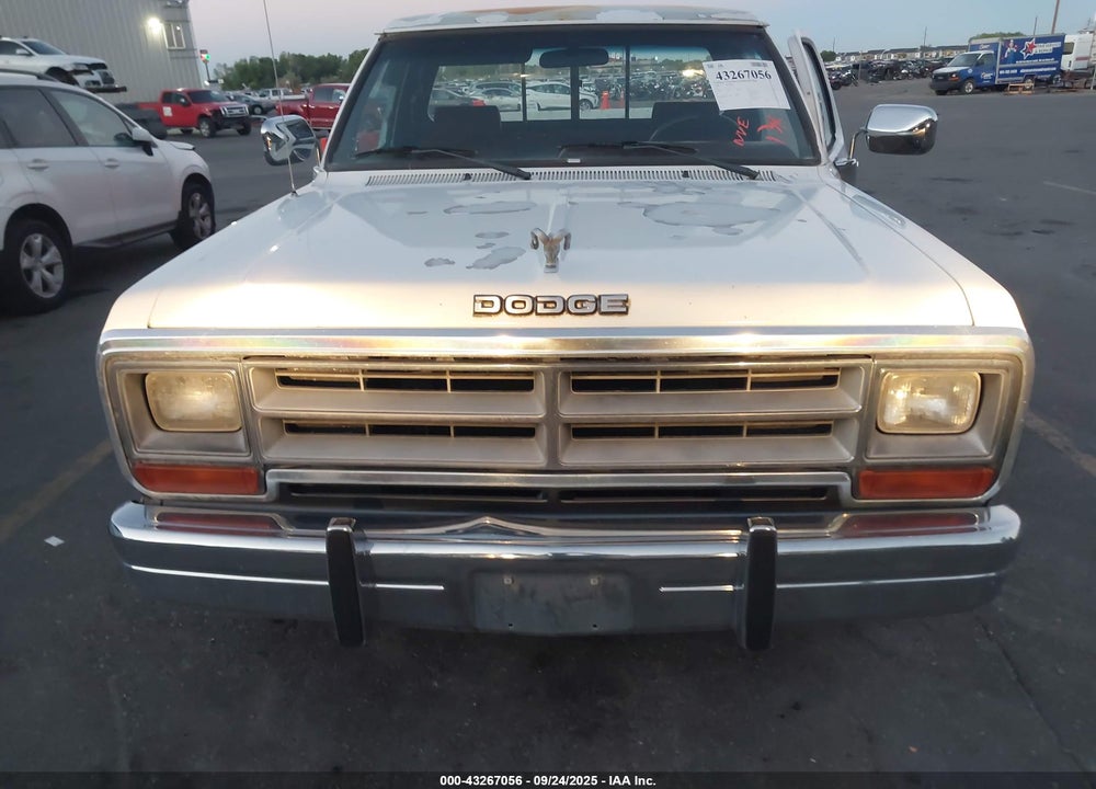 1990 DODGE D-SERIES D150 VIN: 1B7GE16YXLS600746