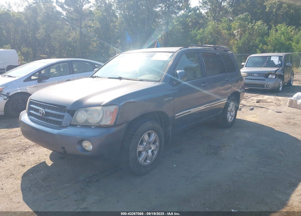 2002 TOYOTA HIGHLANDER LIMITED V6 VIN: JTEGF21A920035070