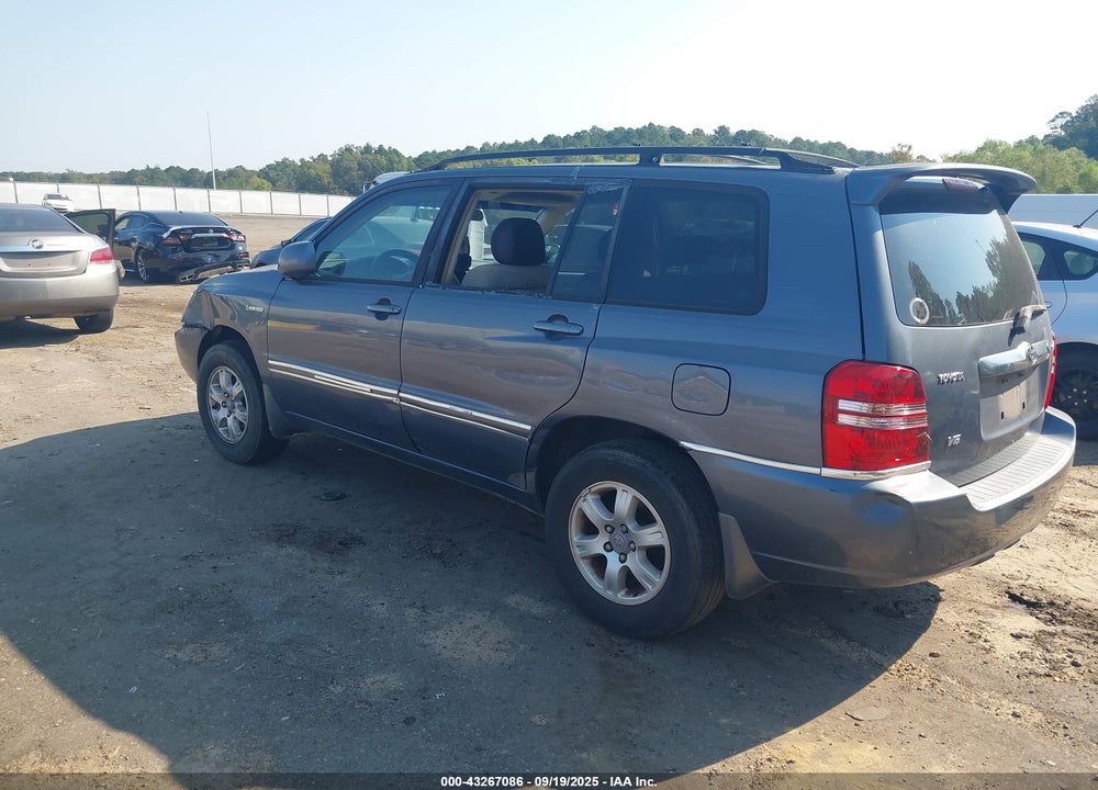 2002 TOYOTA HIGHLANDER LIMITED V6 VIN: JTEGF21A920035070