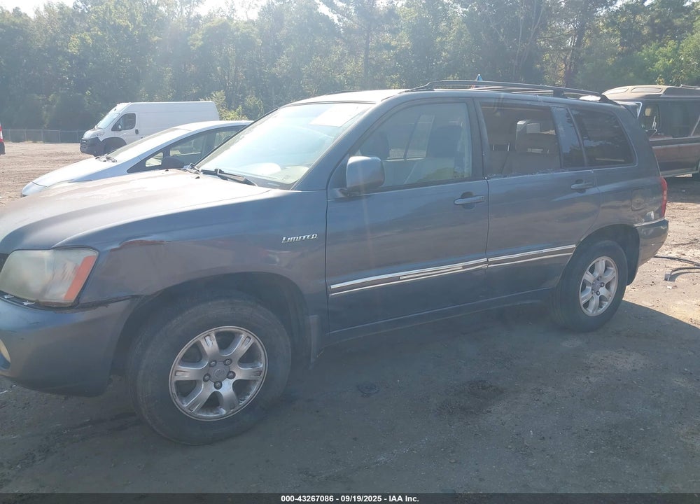 2002 TOYOTA HIGHLANDER LIMITED V6 VIN: JTEGF21A920035070