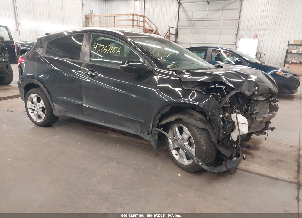 2016 HONDA HR-V EX-L VIN: 3CZRU6H7XGM711061