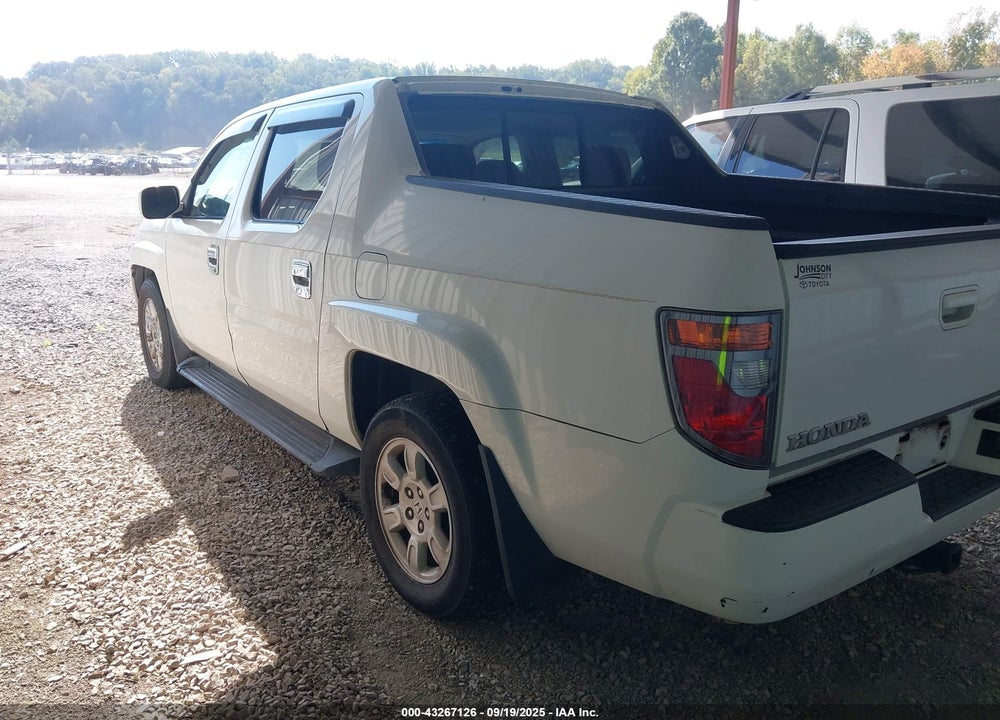 2007 HONDA RIDGELINE VIN: 2HJYK16427H503060