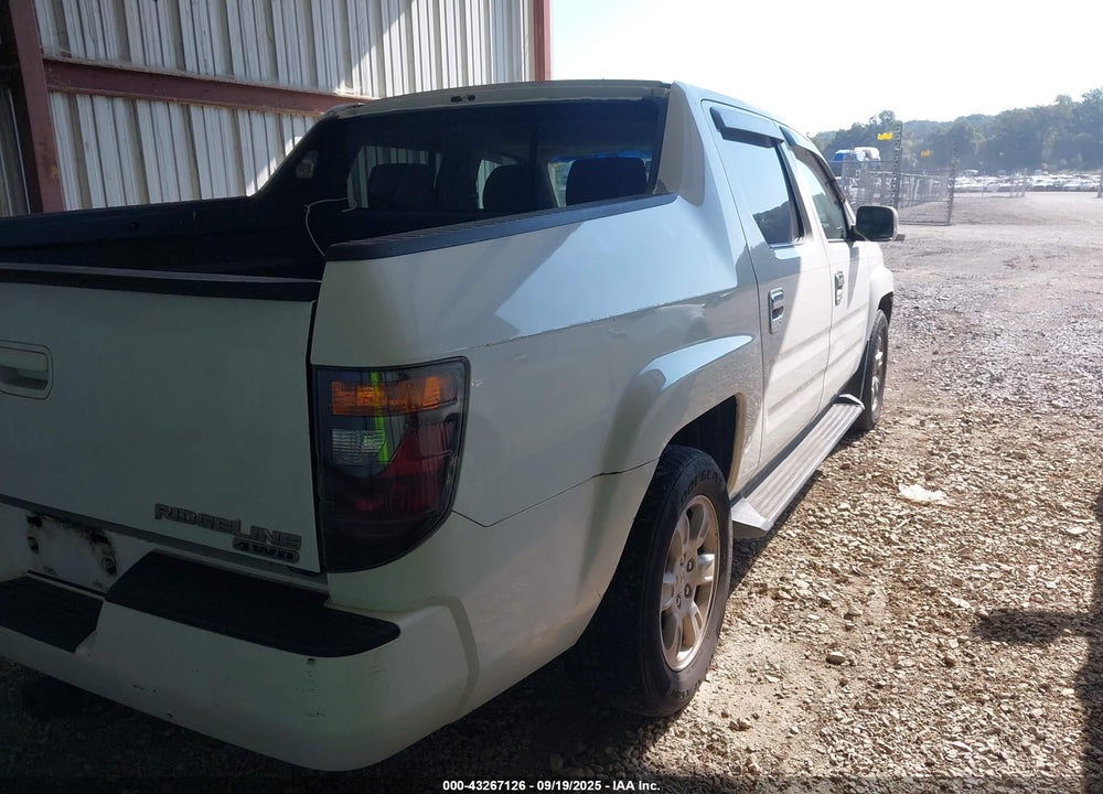 2007 HONDA RIDGELINE VIN: 2HJYK16427H503060
