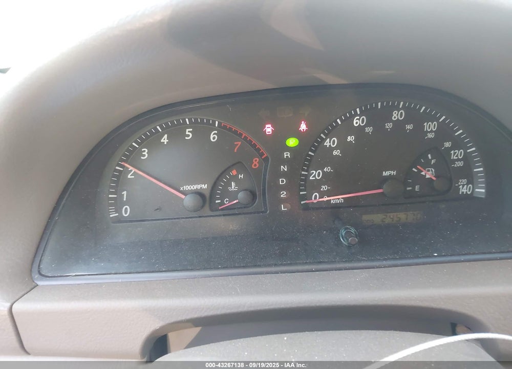 2003 TOYOTA CAMRY LE VIN: 4T1BE32K53U726634