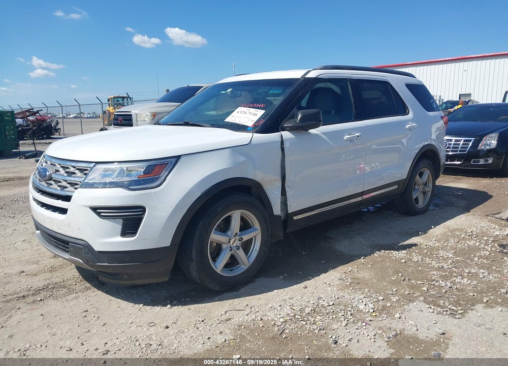 2018 FORD EXPLORER XLT VIN: 1FM5K7D89JGA57133