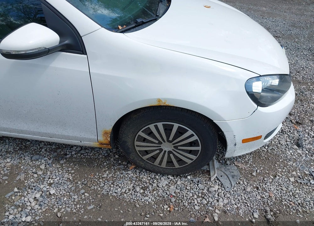 2012 VOLKSWAGEN GOLF VIN: WVWDB7AJ9CW276285