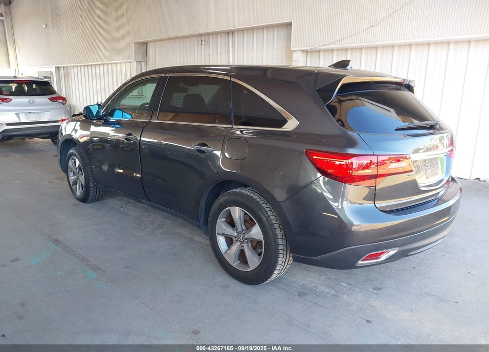 2015 ACURA MDX VIN: 5FRYD3H29FB013305