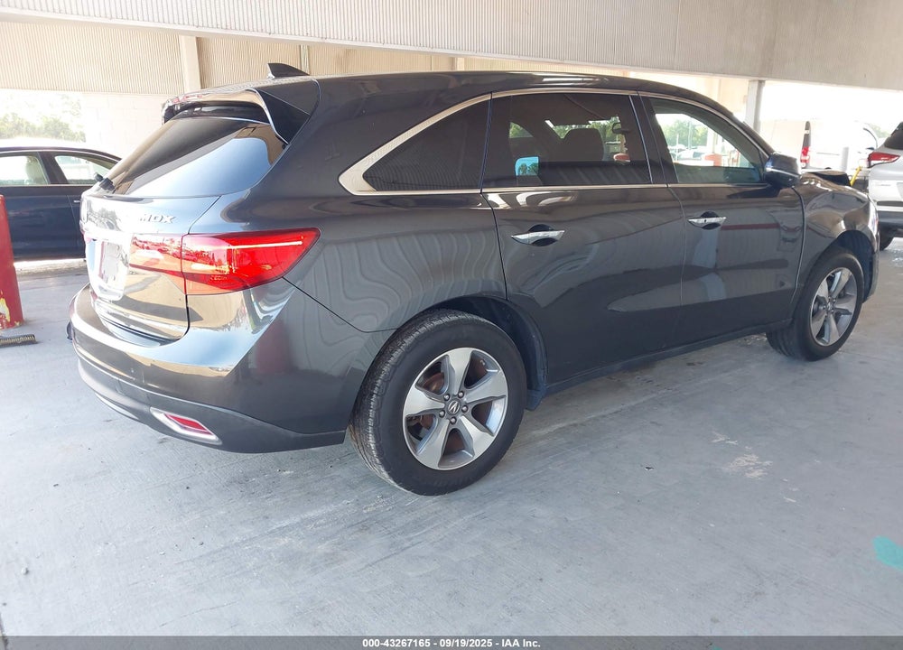 2015 ACURA MDX VIN: 5FRYD3H29FB013305