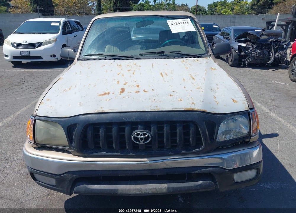 2002 TOYOTA TACOMA VIN: 5TENL42N02Z880522