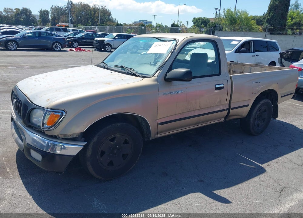 2002 TOYOTA TACOMA VIN: 5TENL42N02Z880522