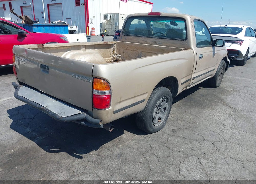 2002 TOYOTA TACOMA VIN: 5TENL42N02Z880522