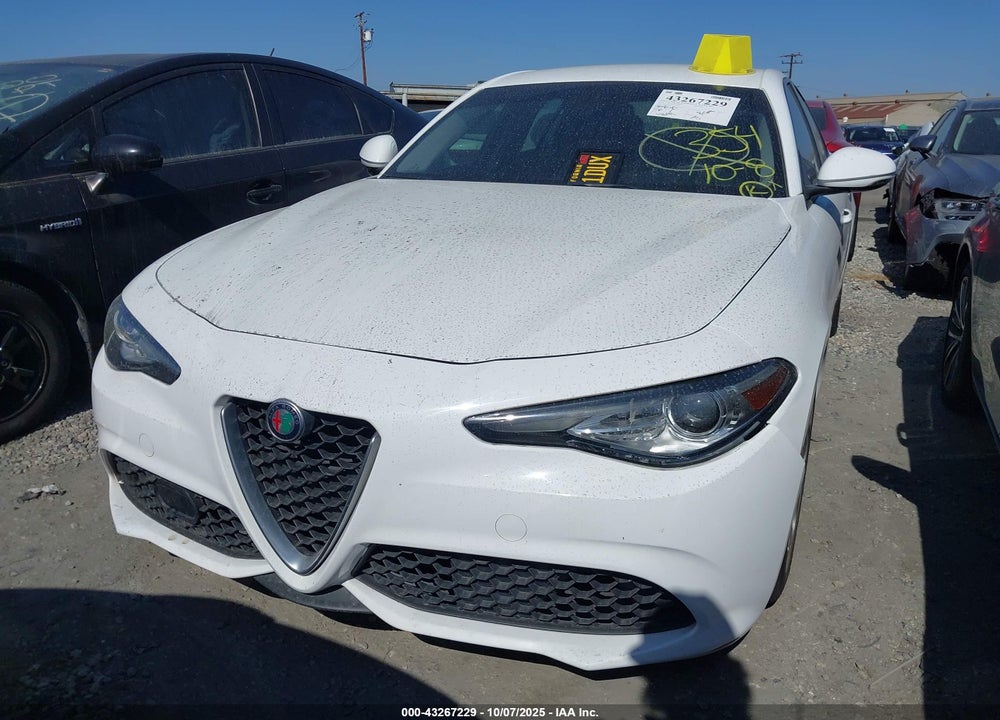2019 ALFA ROMEO GIULIA SPORT RWD VIN: ZARFAMAN9K7598291