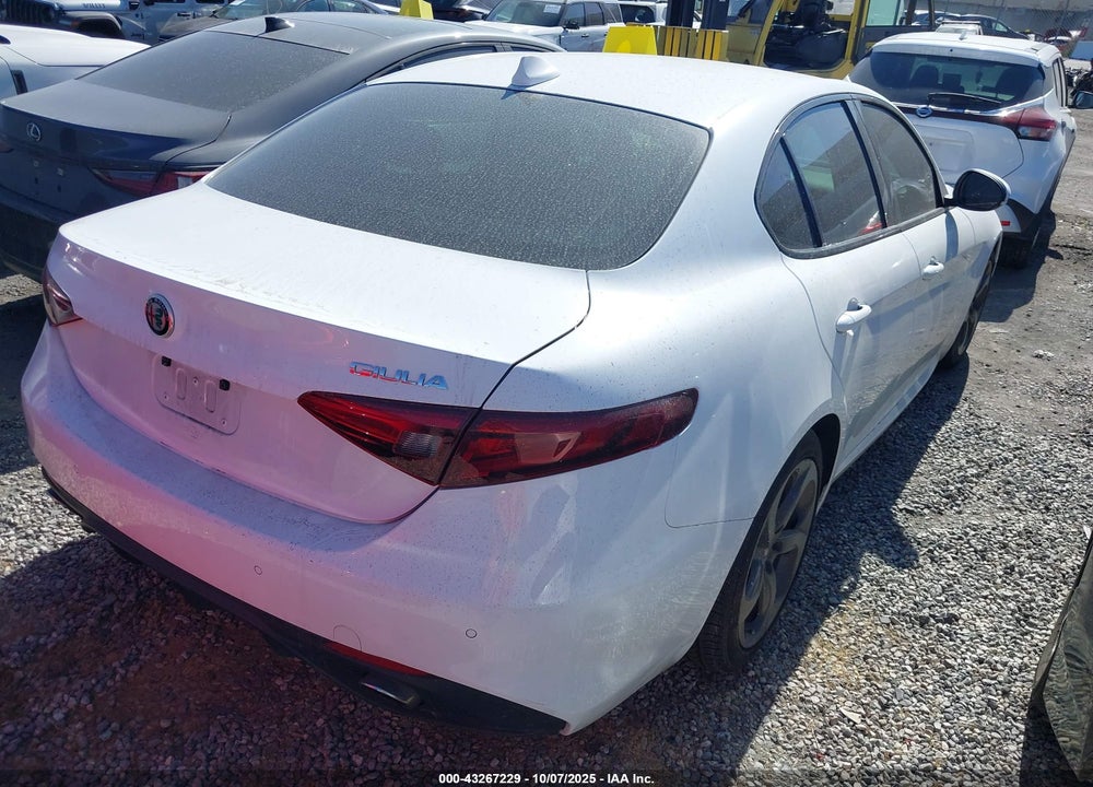 2019 ALFA ROMEO GIULIA SPORT RWD VIN: ZARFAMAN9K7598291