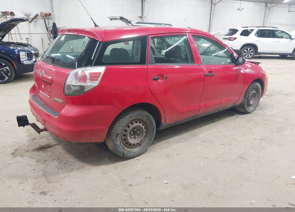 2006 TOYOTA MATRIX VIN: 2T1KR32E26C608013