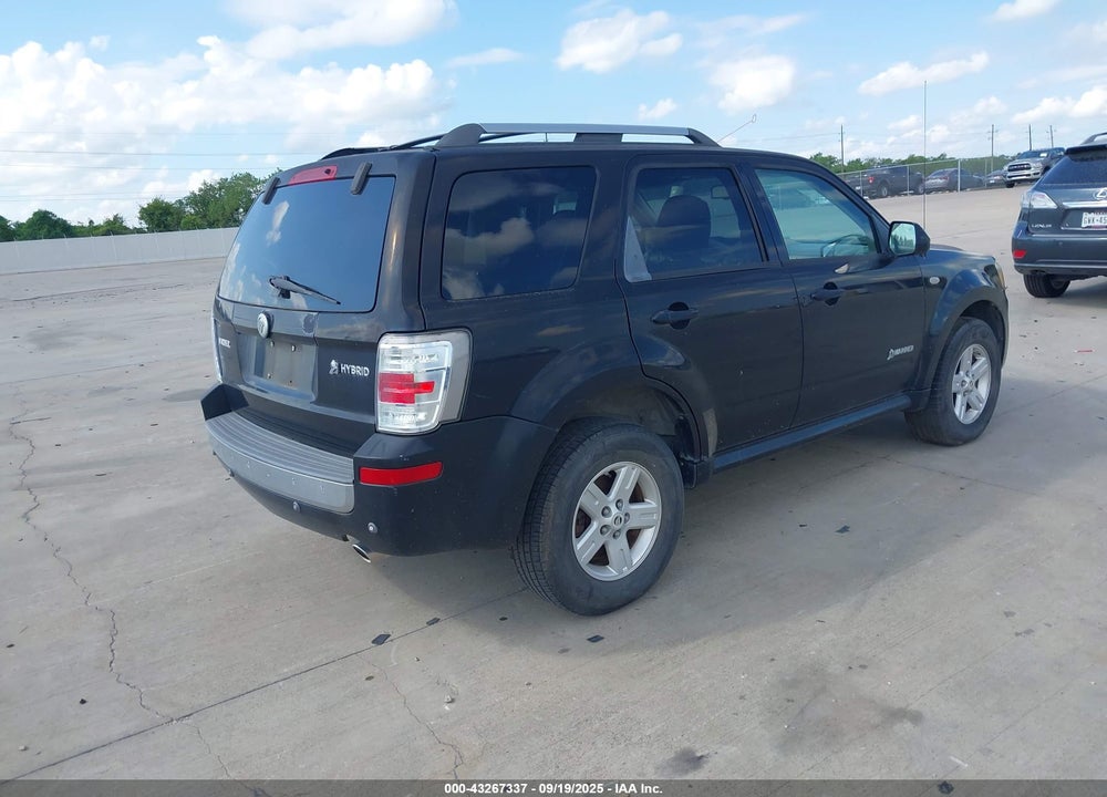 2008 MERCURY MARINER HYBRID VIN: 4M2CU29H48KJ29519