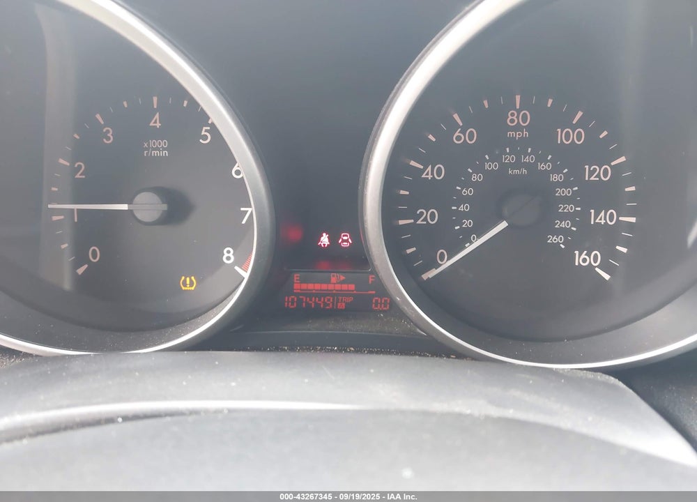 2010 MAZDA 3 VIN: JM1BL1SF4A1323552