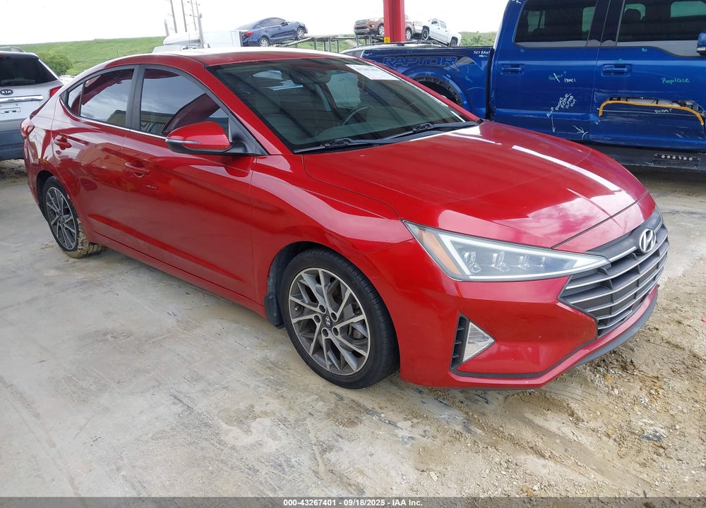 2020 HYUNDAI ELANTRA LIMITED VIN: 5NPD84LF7LH518583