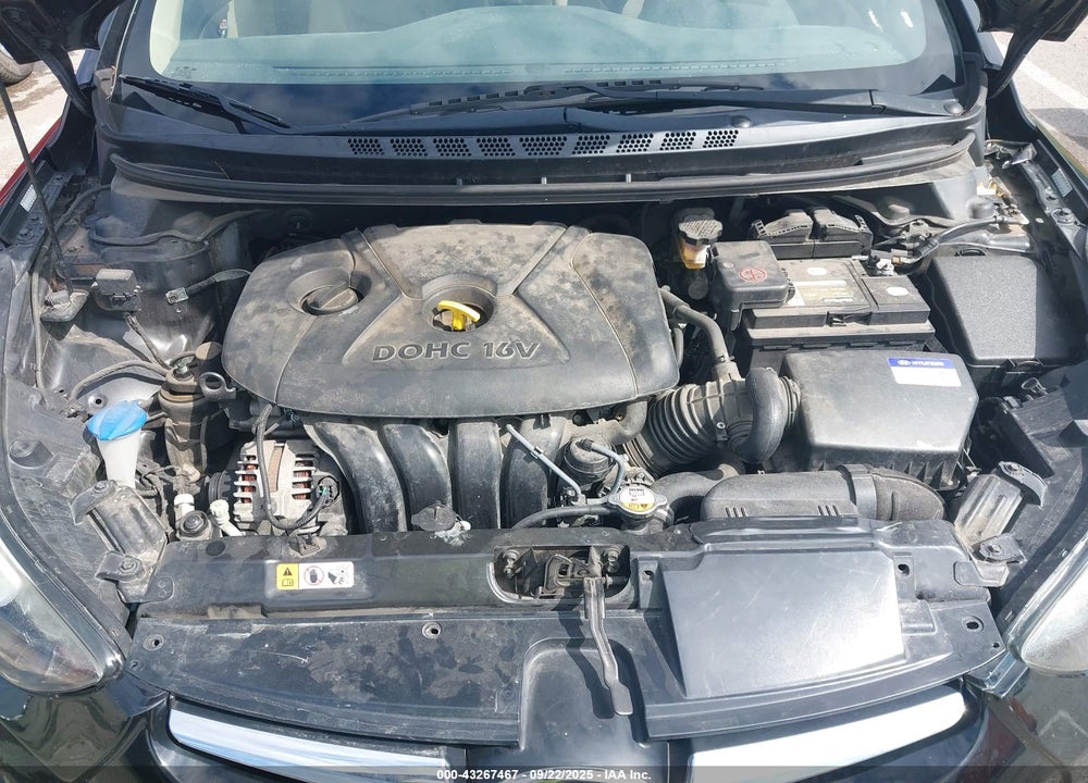 2016 HYUNDAI ELANTRA SE VIN: KMHDH4AE5GU501542