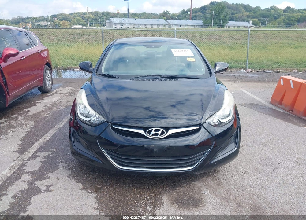 2016 HYUNDAI ELANTRA SE VIN: KMHDH4AE5GU501542