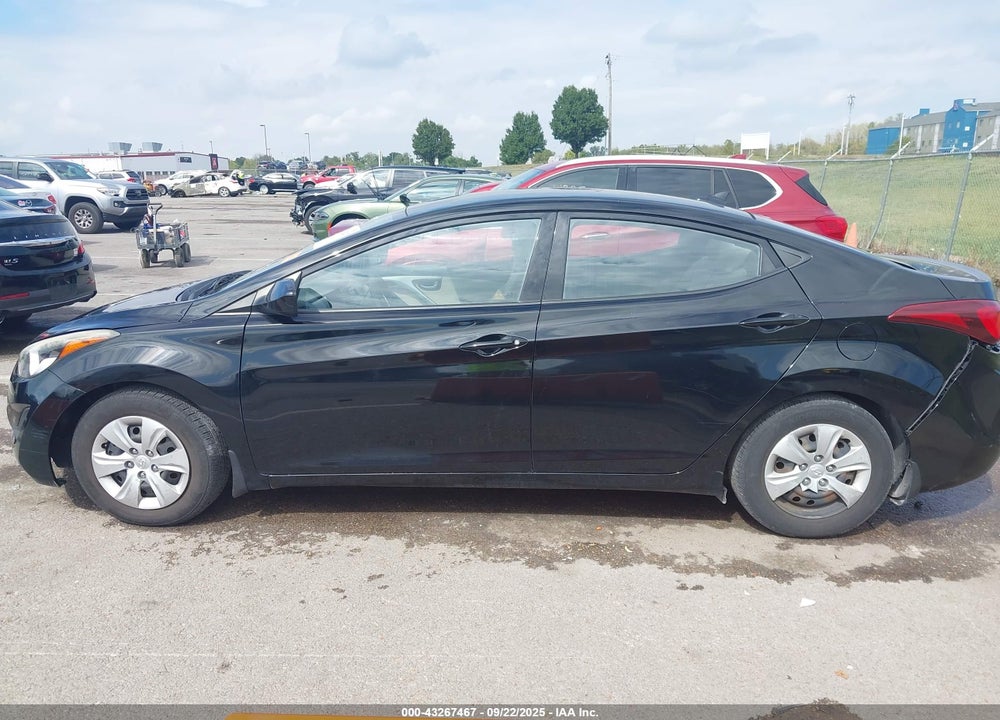 2016 HYUNDAI ELANTRA SE VIN: KMHDH4AE5GU501542