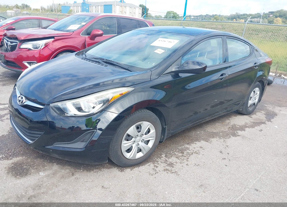 2016 HYUNDAI ELANTRA SE VIN: KMHDH4AE5GU501542