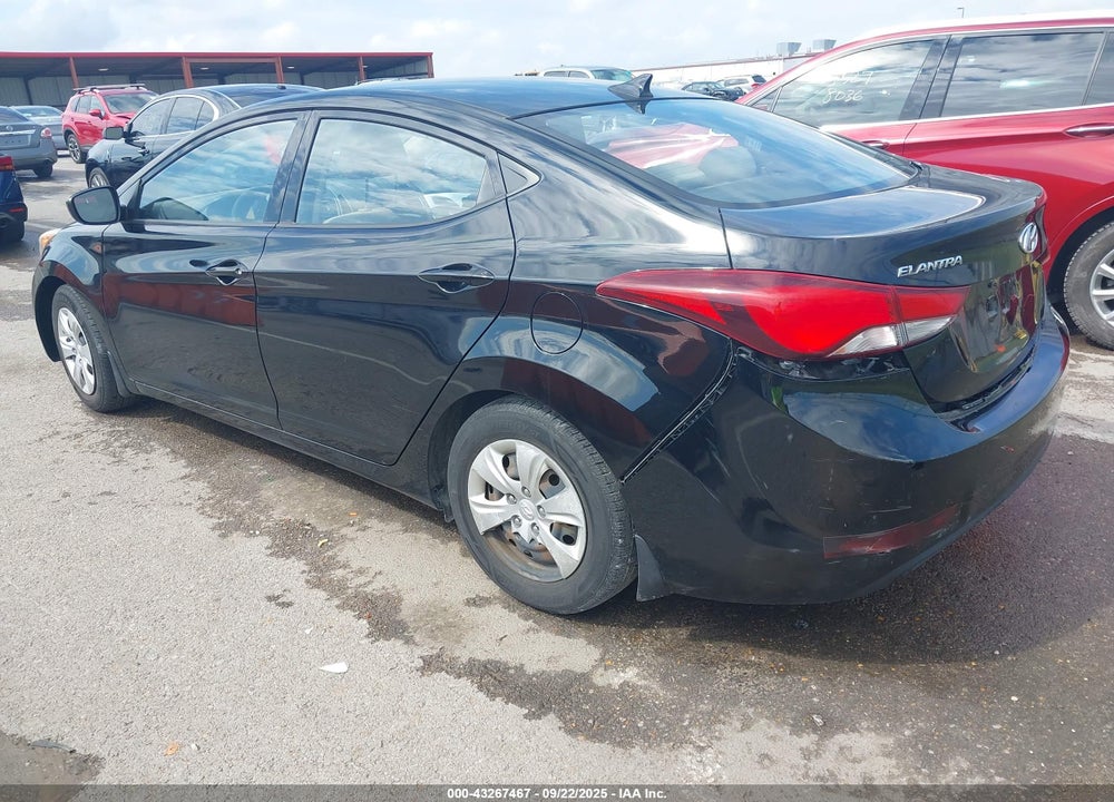 2016 HYUNDAI ELANTRA SE VIN: KMHDH4AE5GU501542
