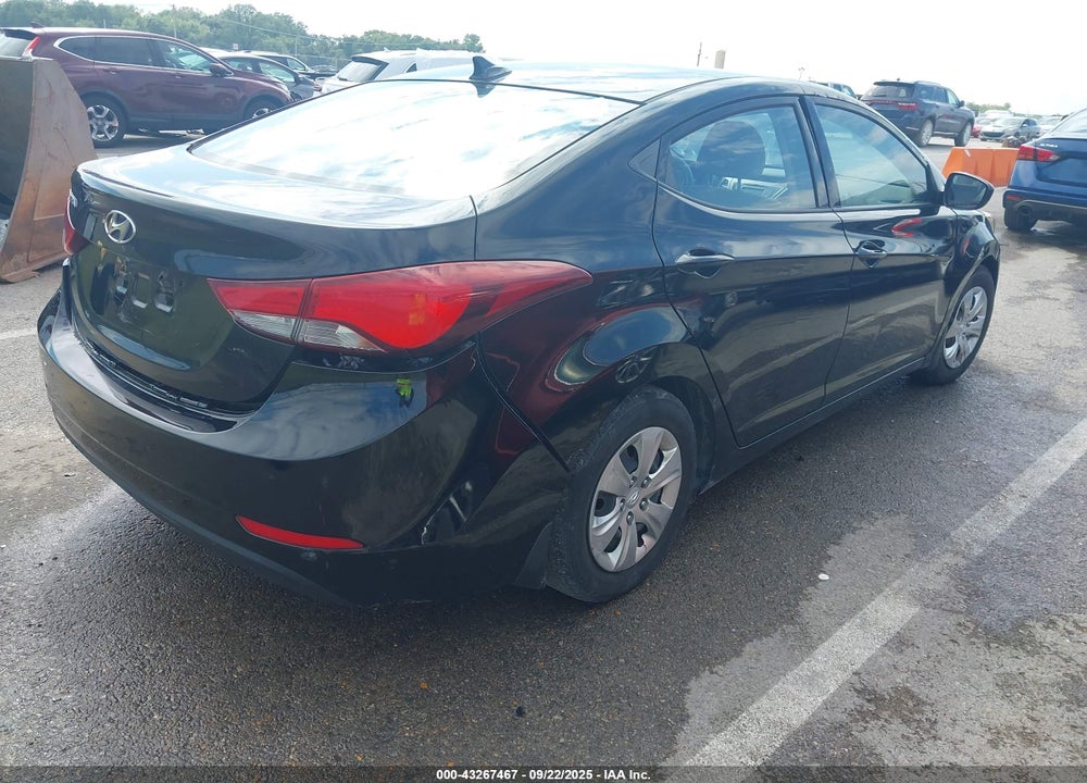 2016 HYUNDAI ELANTRA SE VIN: KMHDH4AE5GU501542