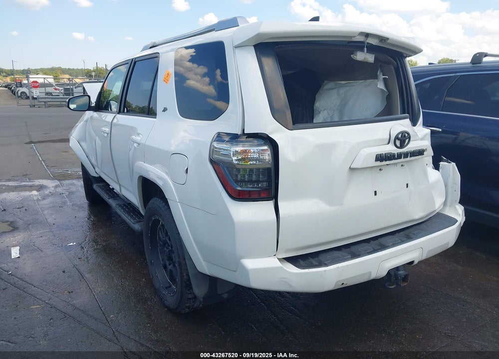 2016 TOYOTA 4RUNNER SR5 PREMIUM VIN: JTEZU5JR9G5128042