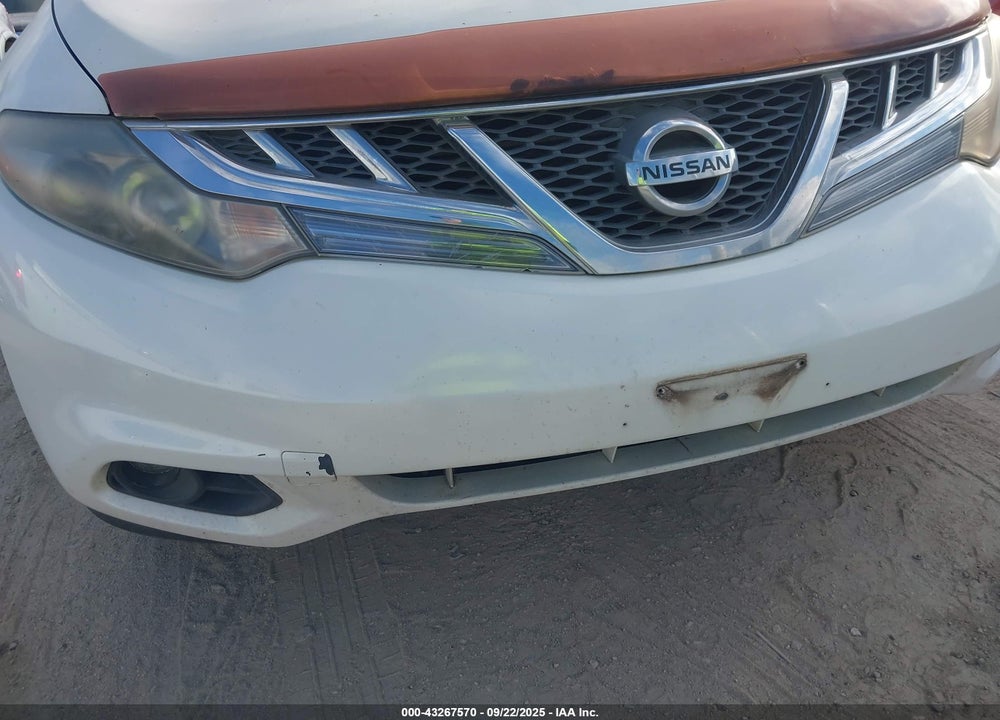 2011 NISSAN MURANO VIN: JN8AZ1MU7BW060391