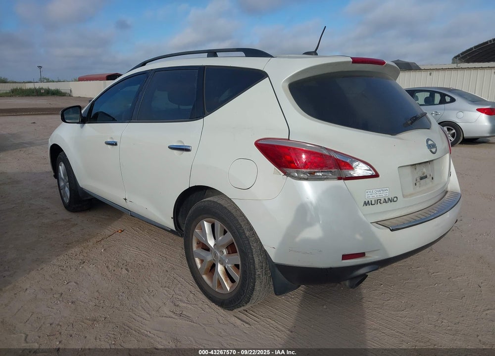 2011 NISSAN MURANO VIN: JN8AZ1MU7BW060391