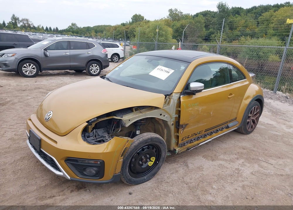 2016 VOLKSWAGEN BEETLE VIN: 3VWS17AT2GM628301