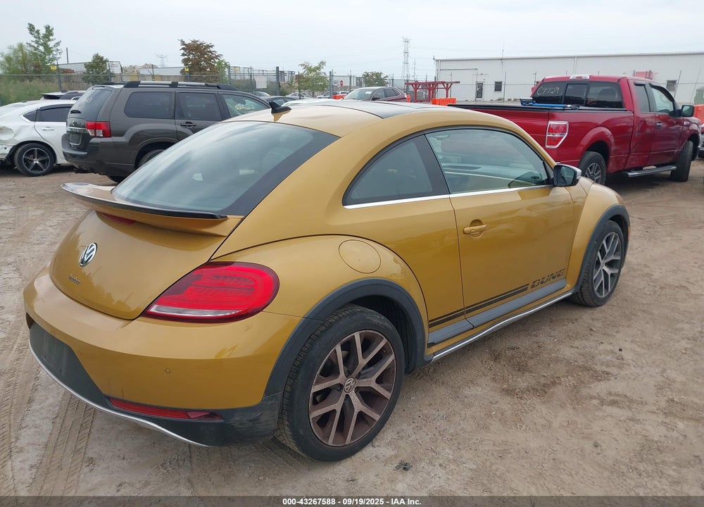 2016 VOLKSWAGEN BEETLE VIN: 3VWS17AT2GM628301