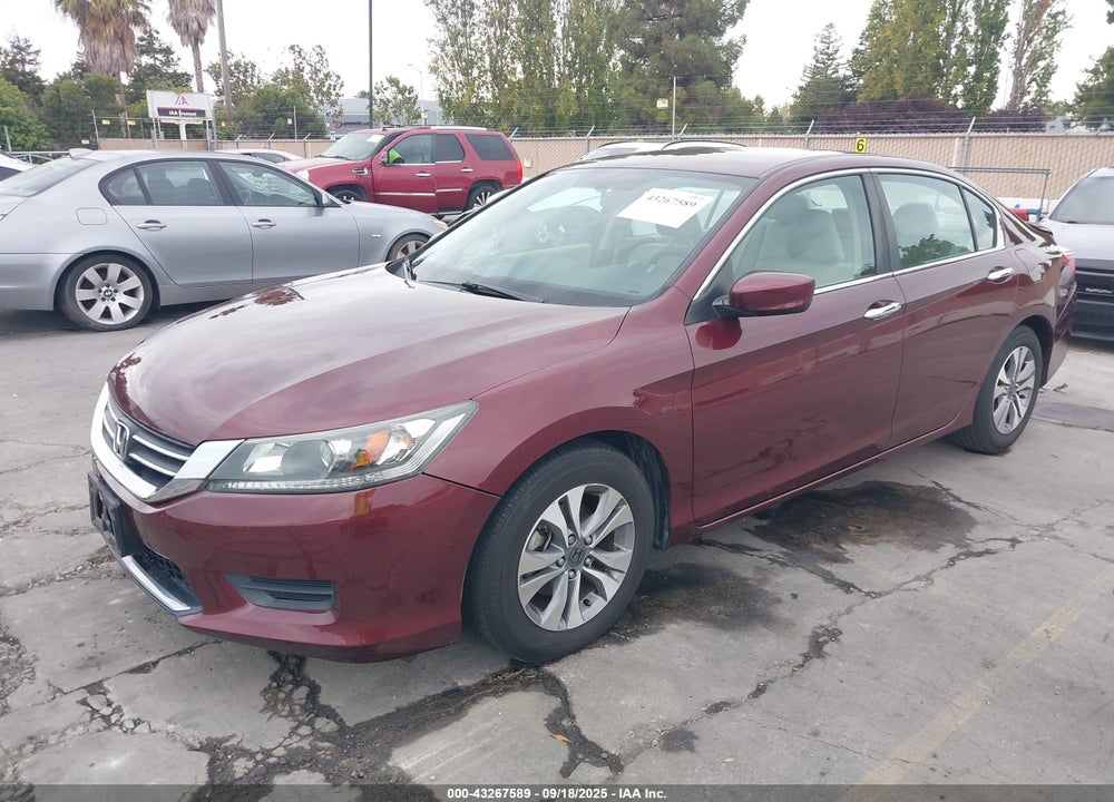 2014 HONDA ACCORD LX VIN: 1HGCR2F35EA173127