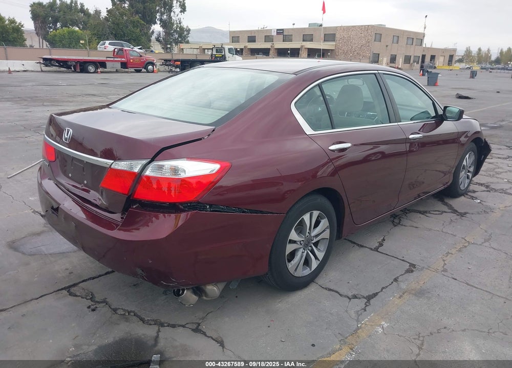 2014 HONDA ACCORD LX VIN: 1HGCR2F35EA173127