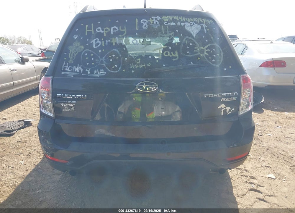2013 SUBARU FORESTER VIN: JF2SHADC3DH433235