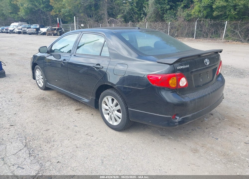 2009 TOYOTA COROLLA S VIN: 1NXBU40E89Z050260