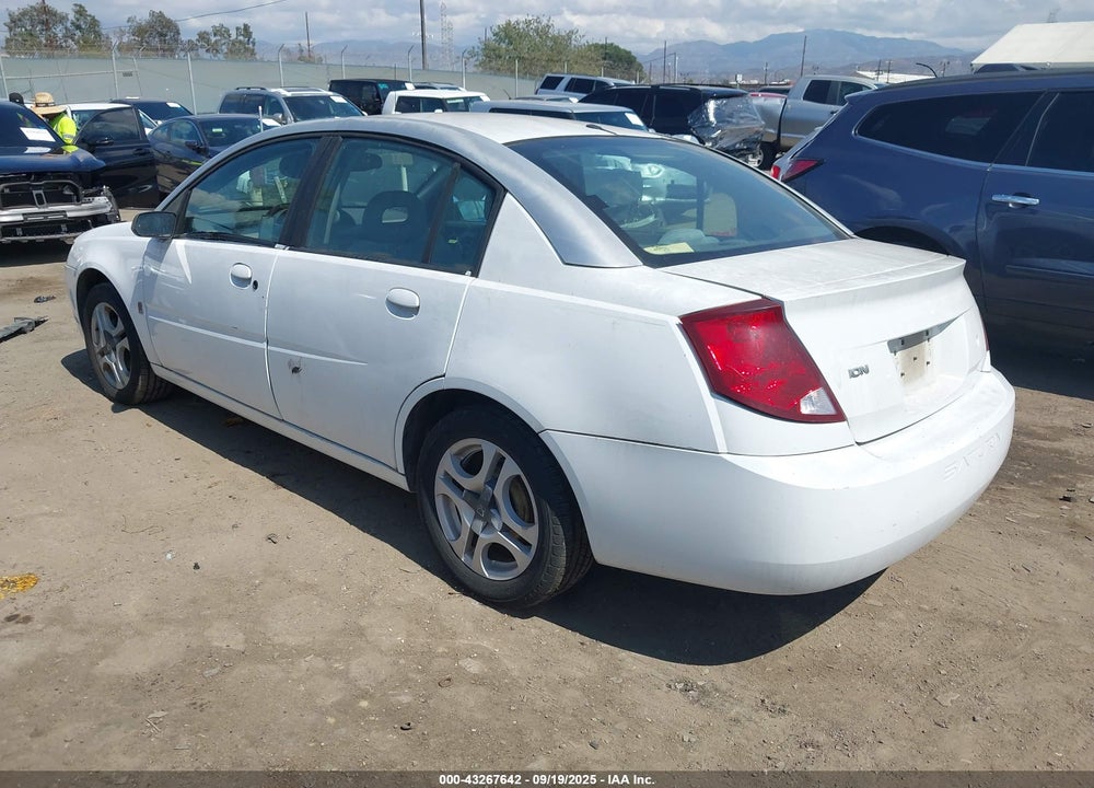 2003 SATURN ION LEVEL 3 VIN: 1G8AK52F53Z108458