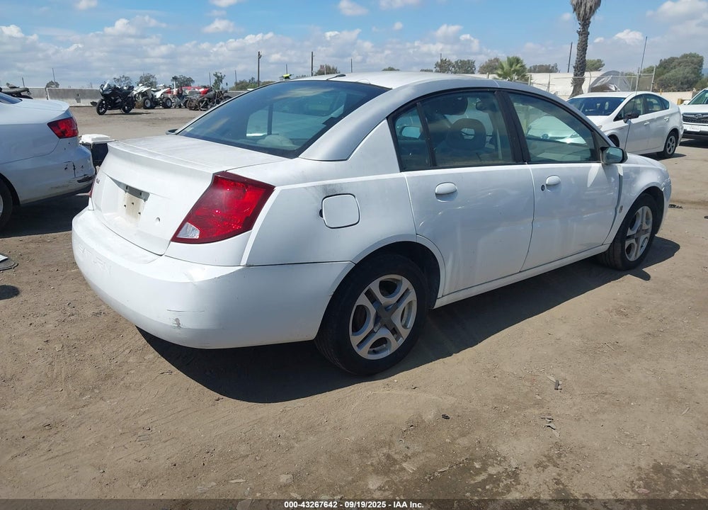 2003 SATURN ION LEVEL 3 VIN: 1G8AK52F53Z108458