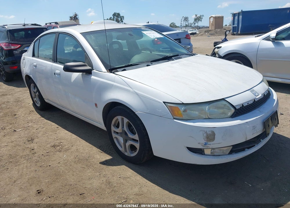 2003 SATURN ION LEVEL 3 VIN: 1G8AK52F53Z108458