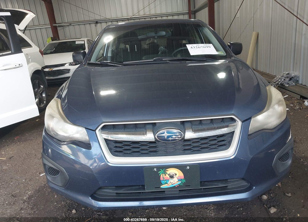 2013 SUBARU IMPREZA VIN: JF1GJAA65DH032671