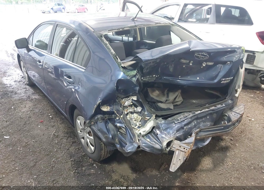 2013 SUBARU IMPREZA VIN: JF1GJAA65DH032671