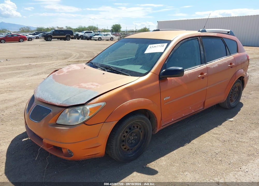 2005 PONTIAC VIBE VIN: 5Y2SL63825Z445007