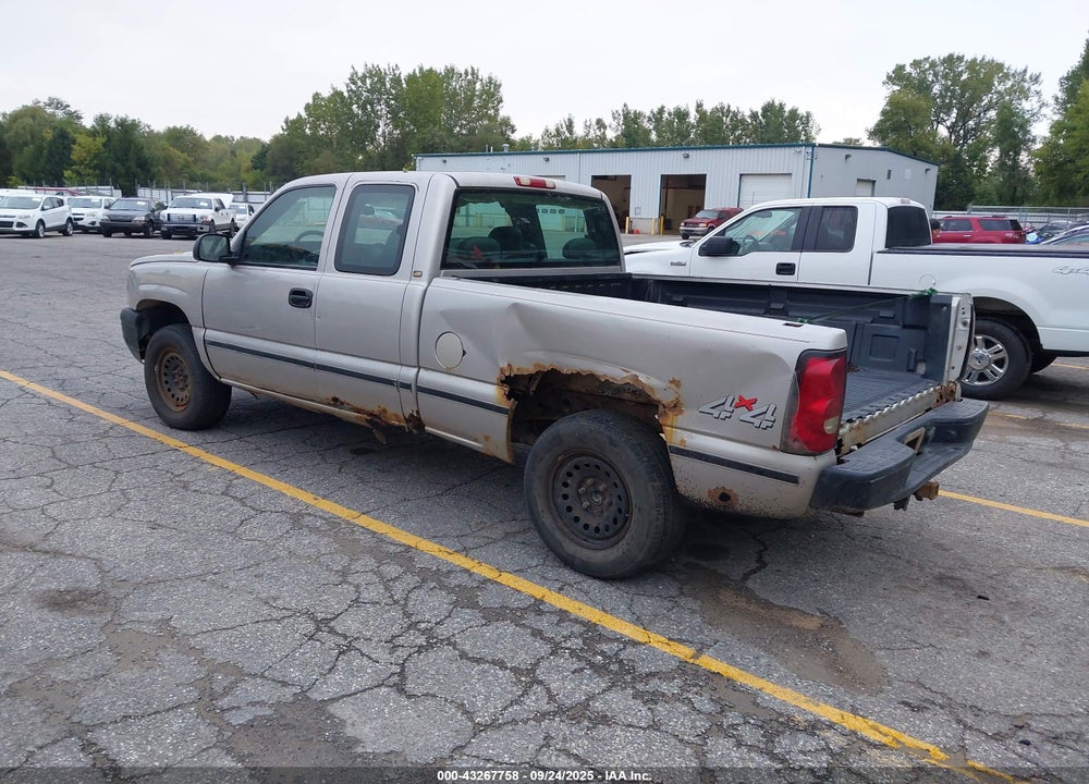2004 CHEVROLET SILVERADO 1500 WORK TRUCK VIN: 2GCEK19V341265722