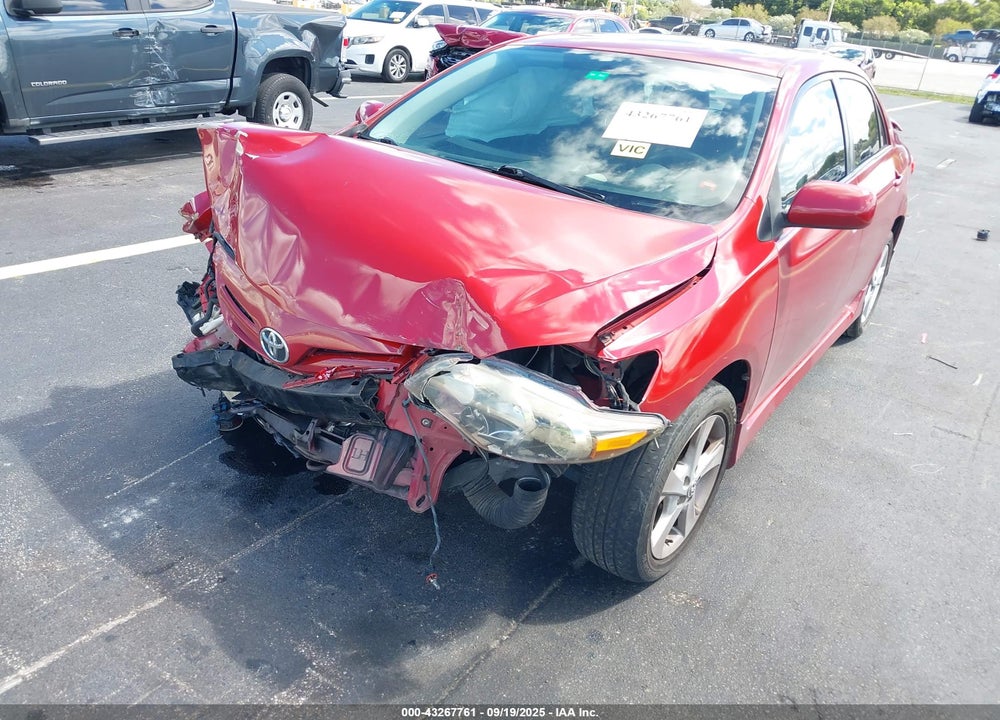 2012 TOYOTA COROLLA VIN: 2T1BU4EE5CC769113