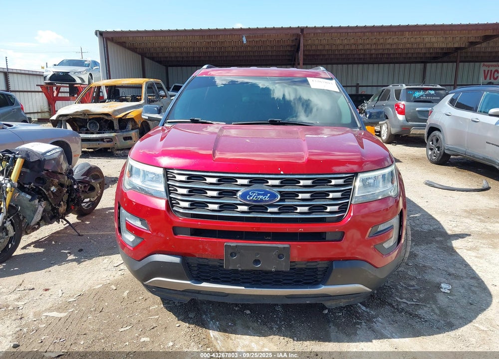 2017 FORD EXPLORER XLT VIN: 1FM5K7D85HGA86882