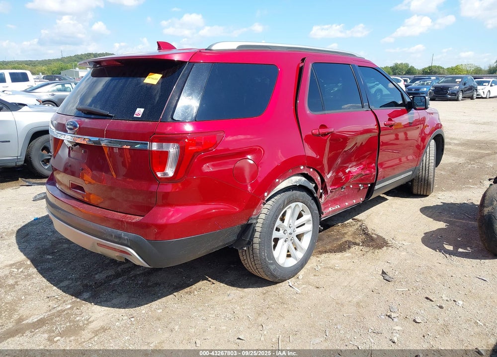 2017 FORD EXPLORER XLT VIN: 1FM5K7D85HGA86882