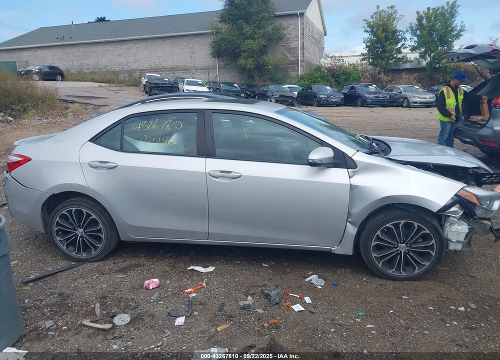 2015 TOYOTA COROLLA S PLUS VIN: 5YFBURHE6FP355657