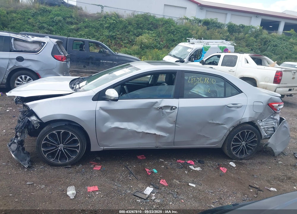 2015 TOYOTA COROLLA S PLUS VIN: 5YFBURHE6FP355657