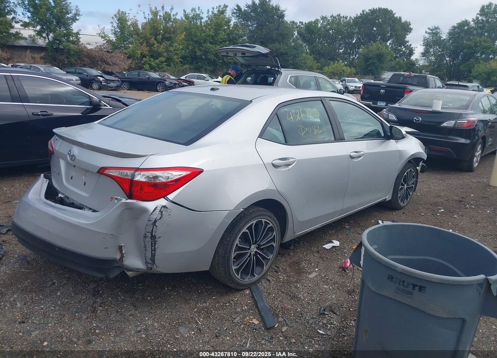 2015 TOYOTA COROLLA S PLUS VIN: 5YFBURHE6FP355657