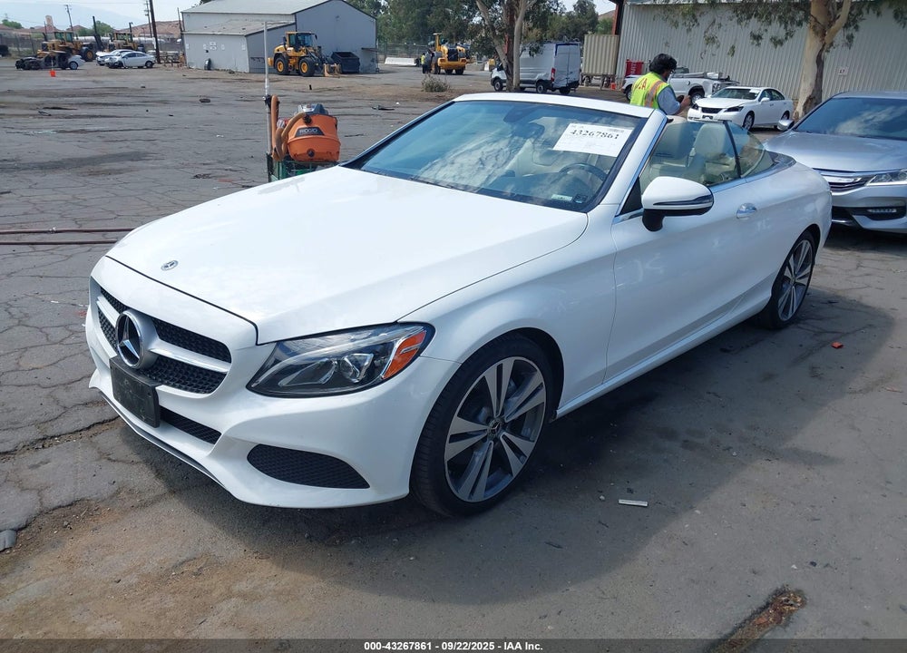 2018 MERCEDES-BENZ C CLASS VIN: WDDWK4JBXJF639518